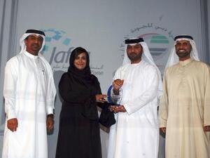 Salma Hareb, CEO of Economic Zones World thanked all employees involved in the process for their support and involvement honoured specific individuals and departments for their vital contributions