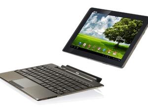 The Transformer sets itself apart from other tablets in the market by featuring an optional docking station