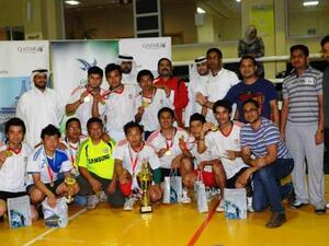The competing teams during Emarat's sport day