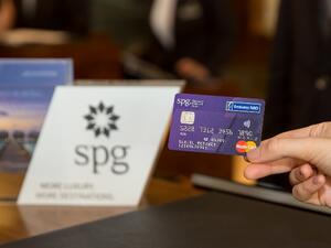 Emirates NBD Starwood Preferred Guest World MasterCard at check-in