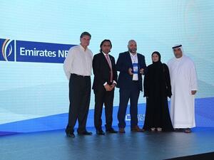 Emirates NBD receives the ‘Innovation in Hybrid IT Management’ award from Micro Focus. 