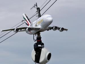 الإمارات A380 في رولان غاروس