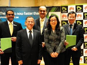 During the signing ceremony