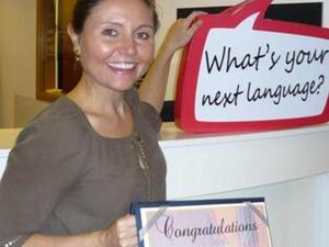 Eton Institute's first lucky winner