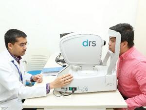 Diabetes screening camp as Canadian Specialist Hospital in Dubai