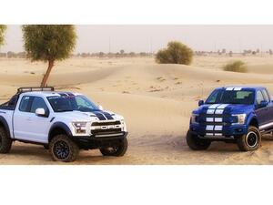 شاحنة فورد F-150 شيلبي وشيلبي رابتور Baja.