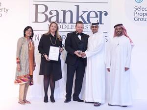 FGB representatives receiving the award