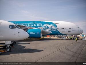 تعد الطائرة A380 أحد المحاور الجوهرية للحل الخاص بالنمو المستدام.