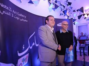 Fadi Abu Shamat from Samsung & Samer Al Kurdi