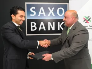 Fadi Mehdi, Head of Abu Dhabi Office and Dr. Jacob Chacko, Dean of the College of Business Administration at Abu Dhabi University