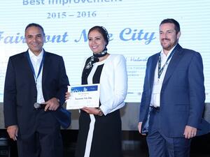 Fairmont Nile City Receives Expedia's Best Improvement 2015-2016 Award
