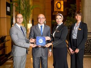 Fairmont Nile City's Booking.com Award