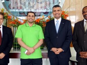 Farouq Al-Zoman, the first Saudi to climb Mt Everest, at Concorde Fujairah
