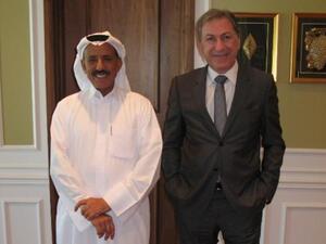 Khalaf Al Habtoor and André Al Sayegh