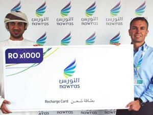 First Nawras Recharge & Win promotion winner