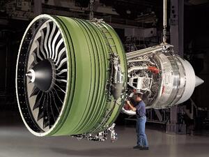 Emirates GE90 engine