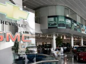 One of the GM dealerships 