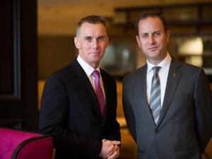 Gary Rhodes and Oliver Key