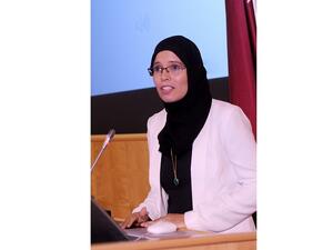 الدكتورة غزلان بن دريس، المحاضِرة في علم الأحياء في وايل كورنيل للطب - قطر