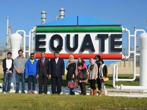 Group Image of EQUATE employees with KU Students