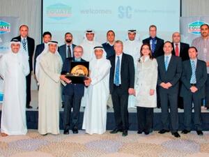 Group photo after the signing ceremony