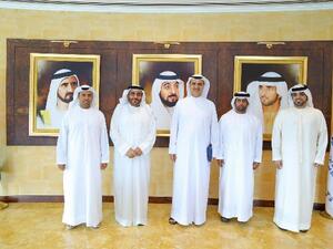 استقبل الدكتور منصور العور، رئيس جامعة حمدان بن محمد الذكية مؤخراً سعادة أحمد عبد الكريم جلفار، مدير عام هيئة تنمية المجتمع بدبي، على رأس وفد رفيع المستوى لمناقشة أطر التعاون الثنائي.