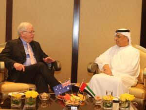 HE Obaid Humaid Al Tayer and the Australian Minister of Trade and Investment