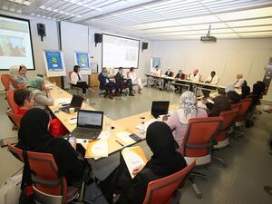 قد التأم خمسة وعشرون مشاركاً من دولة قطر وعموم المنطقة في مقرّ وايل كورنيل للطب - قطر للمشاركة في الدورة.