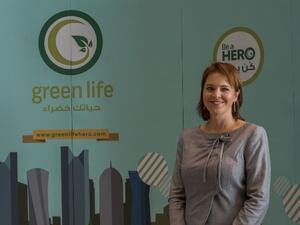 سعادة السيدة بهية تهذيب-لي، سفير هولندا لدى قطر، في مؤتمر قطر للمباني الخضراء