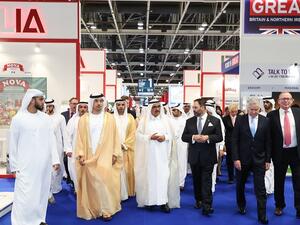 خلال إفتتاح معرض جلفود 2018.