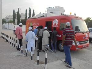 Huawei Ramadan Kareem Truck