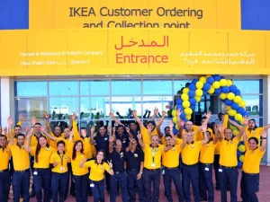 IKEA Co-workers at the opening in Al Ain