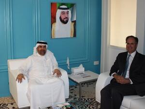 مؤسسة محمد بن راشد آل مكتوم تستقبل السفير البريطاني