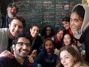 طلاب جامعة نورثويسترن