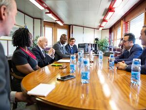 ستركز الاتفاقية مبدئياً على تطبيق MigApp الذي اطلقته المنظمة لإدارة الهجرة.