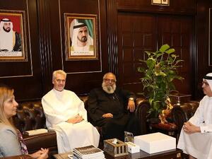 During the visit