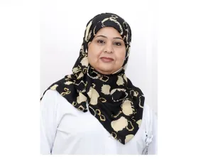 الدكتورة بثينة ابراهيم العويناتي، استشاري أول الأمراض الباطنية بالمركز الوطني للسكري
