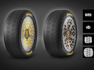 ترتكز تقنية ContiSense على تطوير مكوّنات المطّاط الموصِل إلكترونياً مما يمكّن إرسال الإشارات الكهربائية من جهاز استشعار في الإطار إلى النظام المتلقّي في السيارة. 