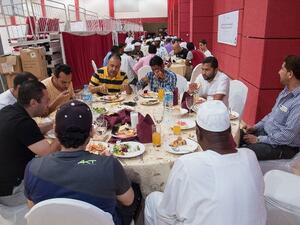 خلال الإفطار