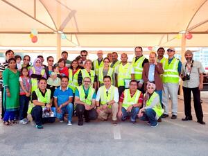 المدربون والفنيون بالدورة