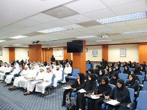 DEWA employees during their training courses