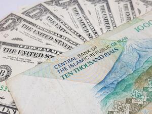 The currency was trading at about 110,000 rials per US dollar on the unofficial market on Sunday. (Shutterstock)