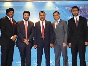 فريق جافزا أثناء الندوة