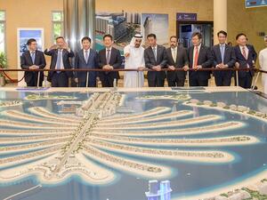 The group, welcomed by Nakheel Chairman Ali Rashid Lootah, discussed the company’s current and planned projects and the real estate investments on offer in Dubai.
