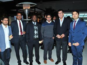 Alumnus and KPMG’s official during the event