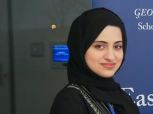 MESSA Journal Editor-in-chief and current GU-Q senior Khawla Al Derbasti