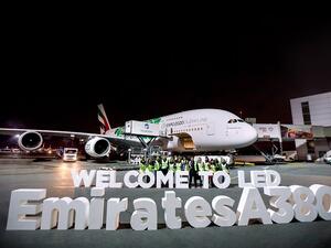 تشغل طيران الإمارات طائرات الإيرباص A380 لأربعة أيام بين دبي ومدينة سان بطرسبرغ بدلاً من البوينج 777 لتلبية طلب العملاء المتنامي على السفر خلال موسم العطلات.