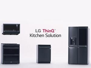 LG kitchen appliances such as the InstaView ThinQ™ refrigerator, EasyClean® oven range and QuadWash™ dishwasher maximize efficiency through full connectivity via the SmartThinQ application.