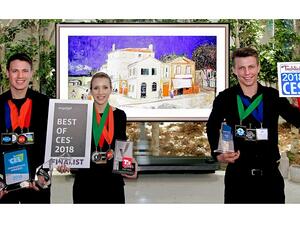 LG earned numerous best-of-show honors for the LG InstaView ThinQ™ Refrigerator and LG 4K UHD Projector.