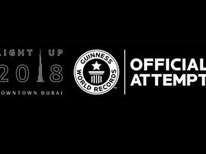 احتفالية Light Up 2018 في وسط مدينة دبي من إعمار